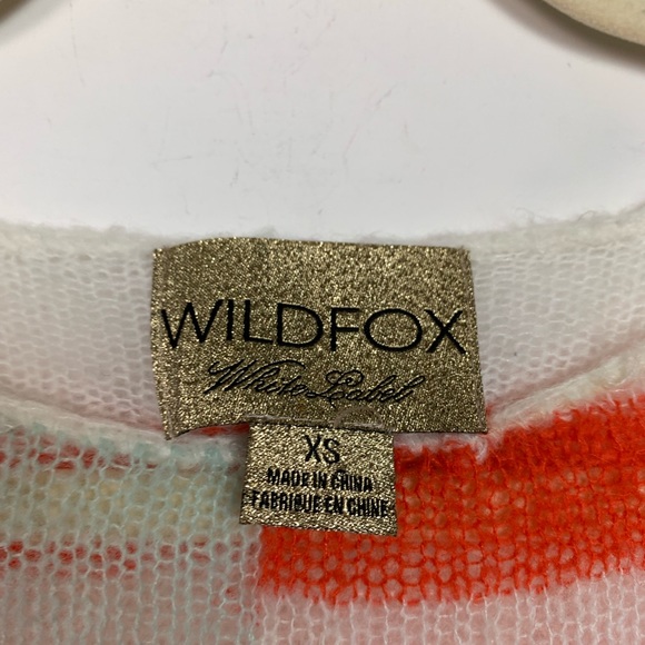 Wildfox American Flag Oversized Sweater Size XS - Picture 5 of 6